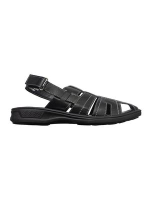 black leather back strap sandals - 17794656 - Standard Image - 2
