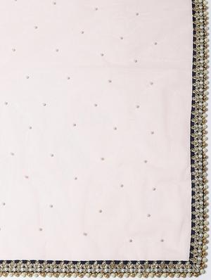 blue art silk aline lehenga - 17795659 - Standard Image - 6