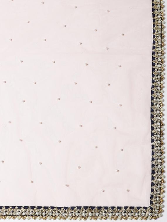 blue art silk aline lehenga - 17795659 - Zoom Image - 6