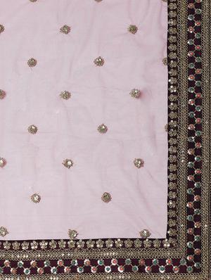 purple art silk aline lehenga - 17795704 - Standard Image - 6