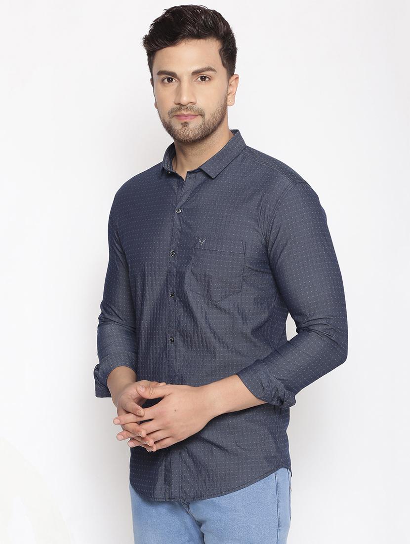 grey printed casual shirt - 17796002 - Zoom Image - 2