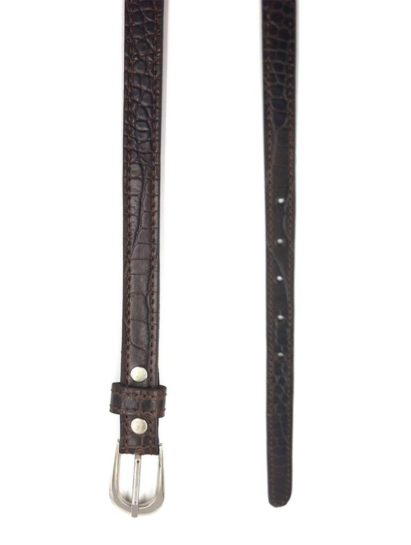 brown leather belt - 17796120 - Zoom Image - 4