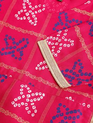 pink cotton blend suit set - 17796698 - Standard Image - 4