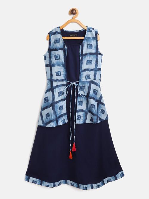 blue rayon suit set - 17796702 - Standard Image - 1