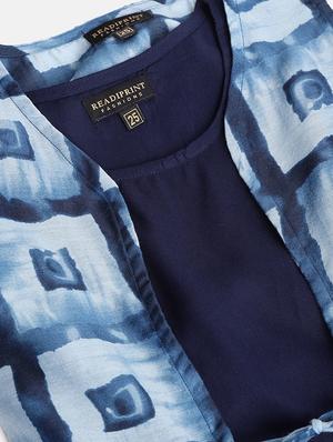 blue rayon suit set - 17796702 - Standard Image - 5