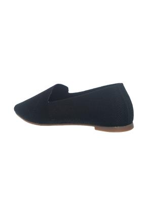 black fabric slip on loafers - 17796773 - Standard Image - 3