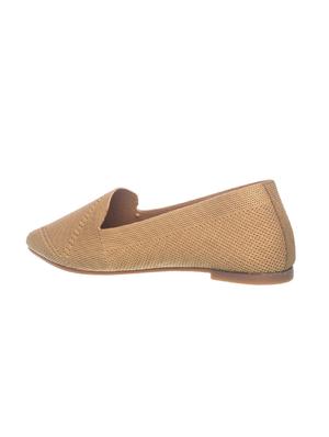 beige fabric slip on loafers - 17796774 - Standard Image - 3