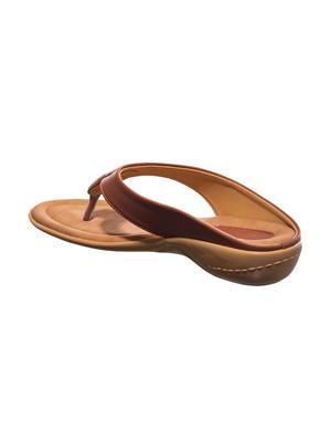 pink leather slip on sandals - 17797328 - Standard Image - 3