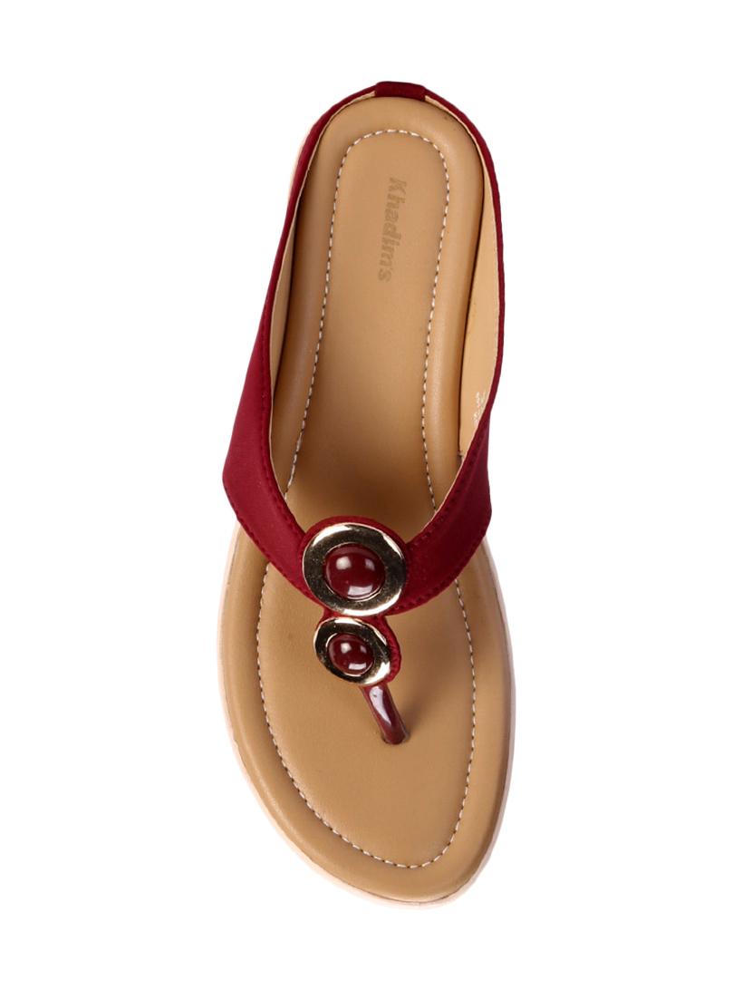 khadim's by khadim's pvc sole clip/charm heels for women - 17797359 - Zoom Image - 4