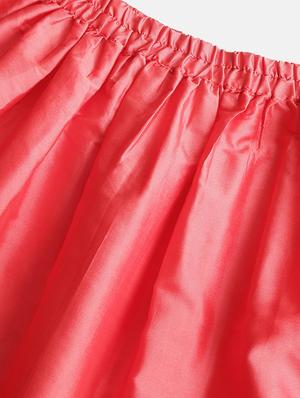 pink silk blend lehnga choli - 17797421 - Standard Image - 6