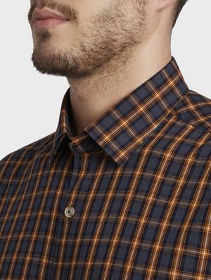 yellow checkered casual shirt - 17801587 - Standard Image - 5