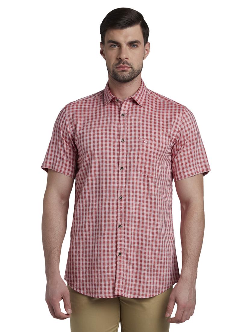 red checkered casual shirt - 17801765 - Zoom Image - 1