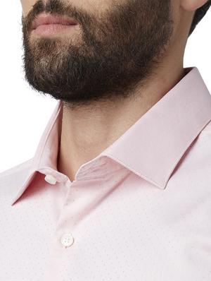 pink printed formal shirt - 17801947 - Standard Image - 5