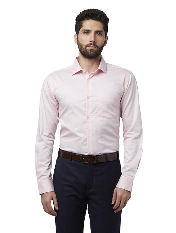 pink printed formal shirt - 17801947 - Zoom Image - 1