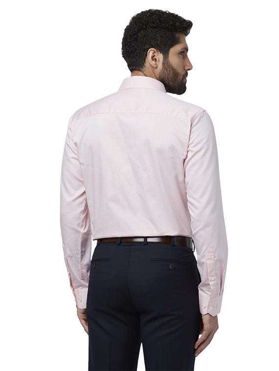 pink printed formal shirt - 17801947 - Zoom Image - 3