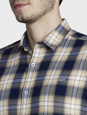 beige checkered casual shirt - 17802000 - Standard Image - 6