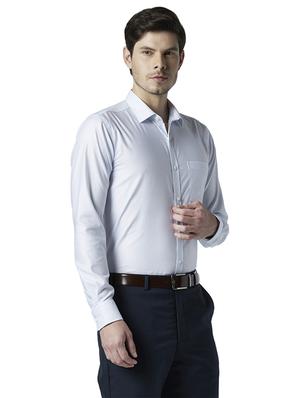 blue striped formal shirt - 17802063 - Standard Image - 2