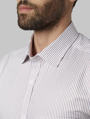 white striped formal shirt - 17802102 - Standard Image - 5
