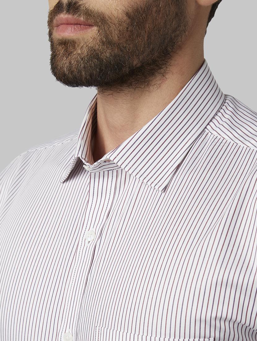 white striped formal shirt - 17802102 - Zoom Image - 5