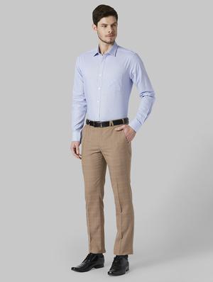 blue striped formal shirt - 17802218 - Standard Image - 4