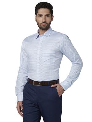 blue checkered formal shirt - 17802408 - Standard Image - 2