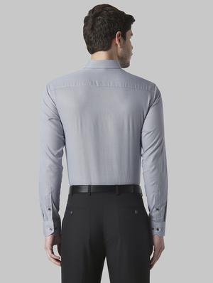grey self design formal shirt - 17802446 - Standard Image - 3
