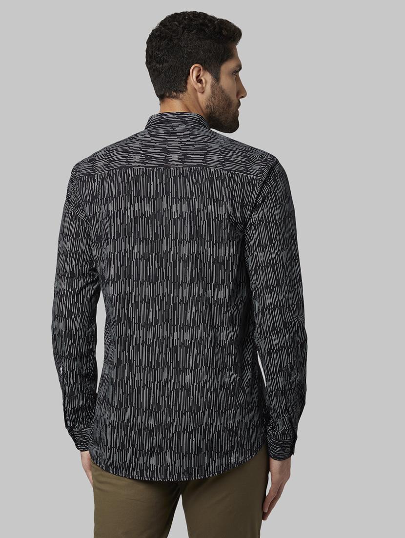 black printed casual shirt - 17802614 - Zoom Image - 3