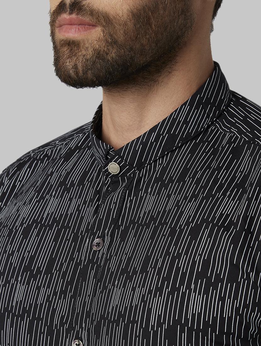 black printed casual shirt - 17802614 - Zoom Image - 5