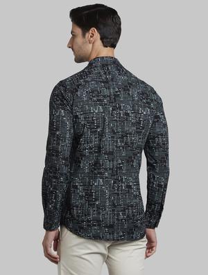black printed casual shirt - 17802821 - Standard Image - 3