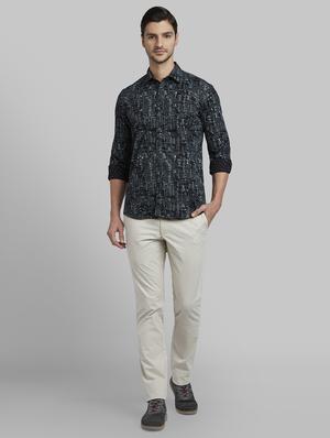 black printed casual shirt - 17802821 - Standard Image - 4