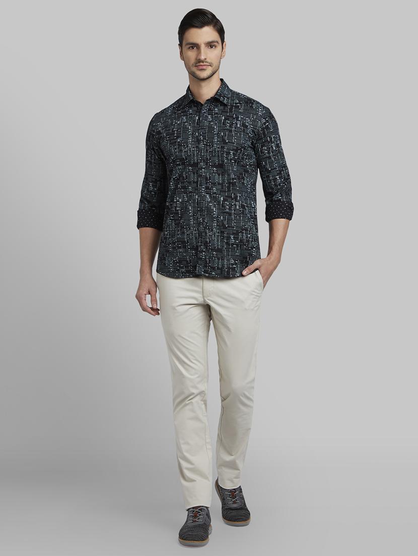 black printed casual shirt - 17802821 - Zoom Image - 4
