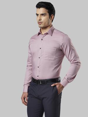 maroon checkered formal shirt - 17802845 - Standard Image - 3