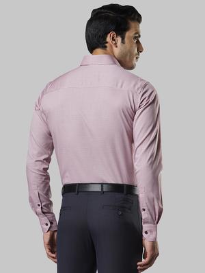maroon checkered formal shirt - 17802845 - Standard Image - 4