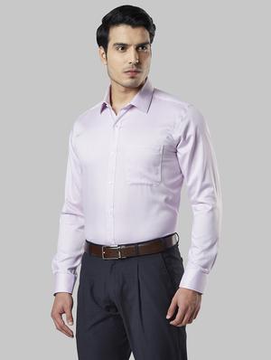 purple self design formal shirt - 17802860 - Standard Image - 2
