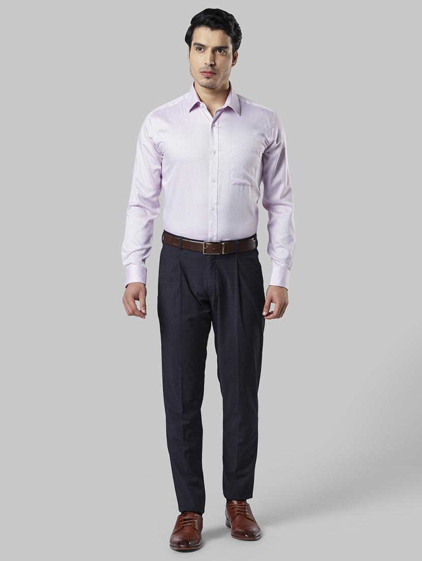 purple self design formal shirt - 17802860 - Zoom Image - 5