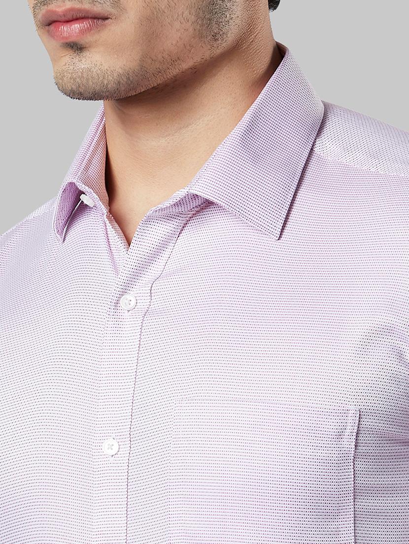 purple self design formal shirt - 17802860 - Zoom Image - 6