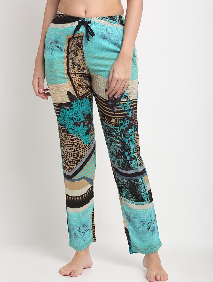 drawstring waist printed pajama - 17805749 - Zoom Image - 1