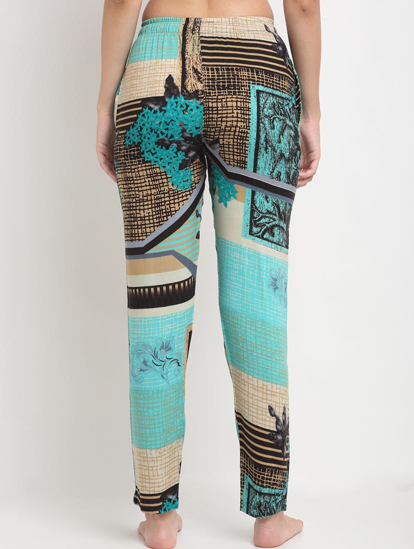 drawstring waist printed pajama - 17805749 - Zoom Image - 3