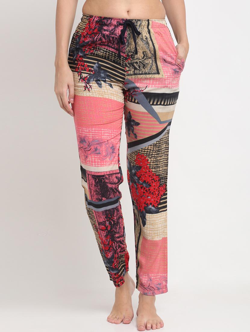 drawstring waist printed pajama - 17805750 - Zoom Image - 1