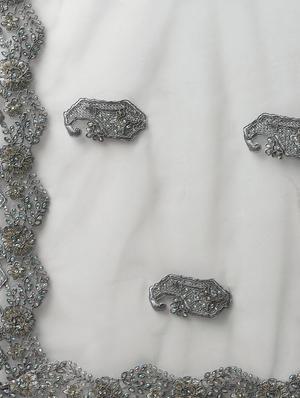 grey net aline lehenga - 17806017 - Standard Image - 5