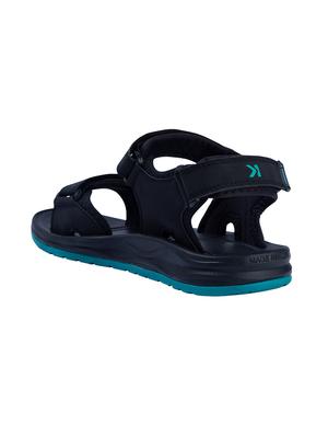 black fabric back strap floaters - 17806095 - Standard Image - 3