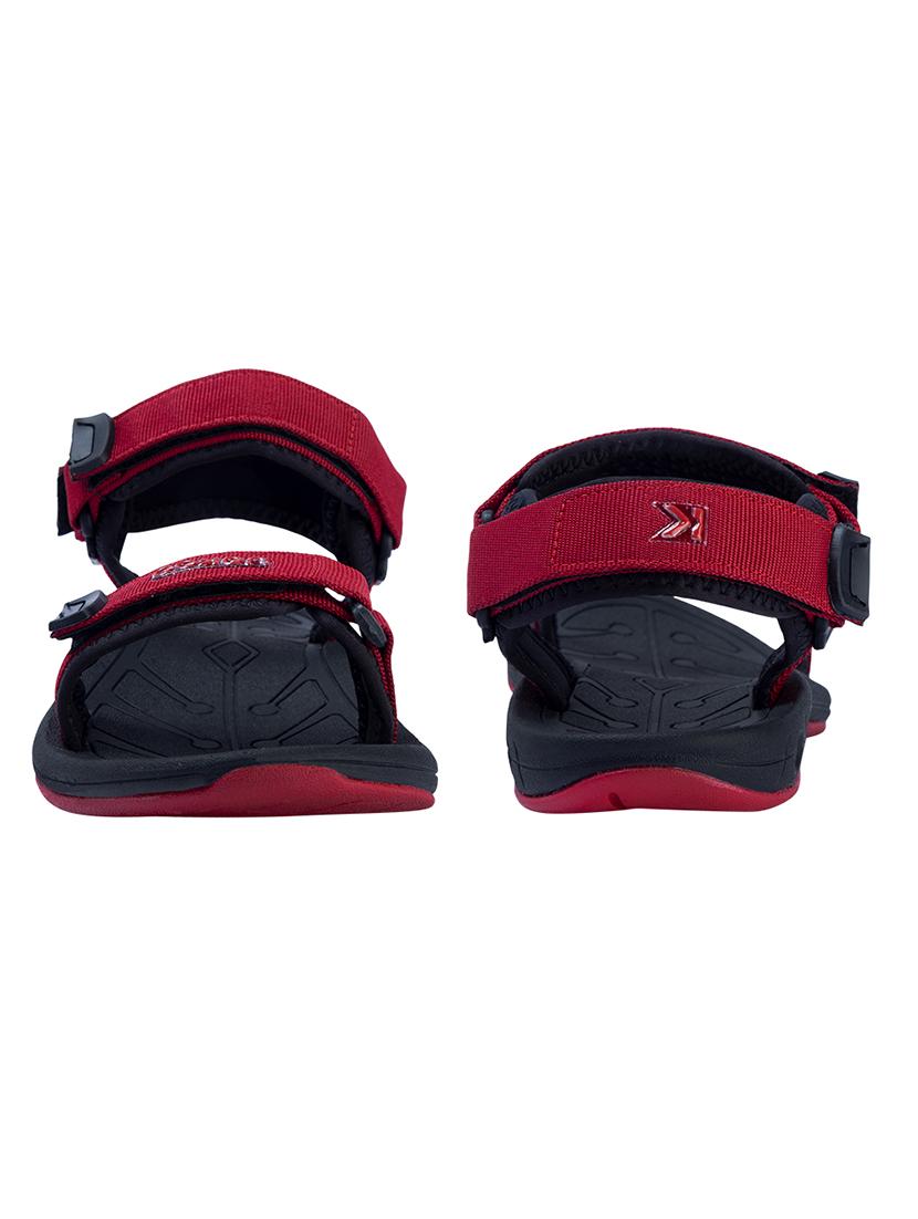 maroon fabric back strap floaters - 17806098 - Zoom Image - 4