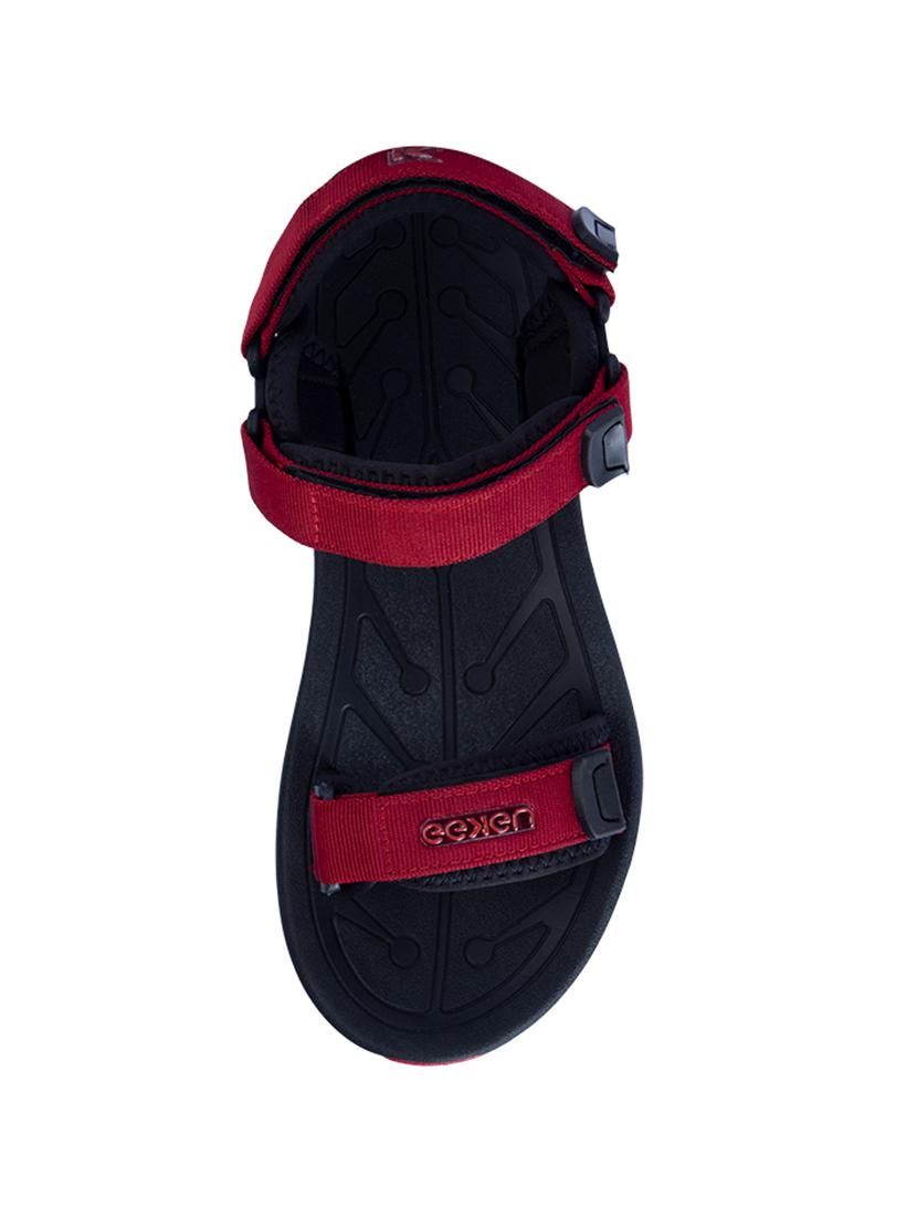 maroon fabric back strap floaters - 17806098 - Zoom Image - 6