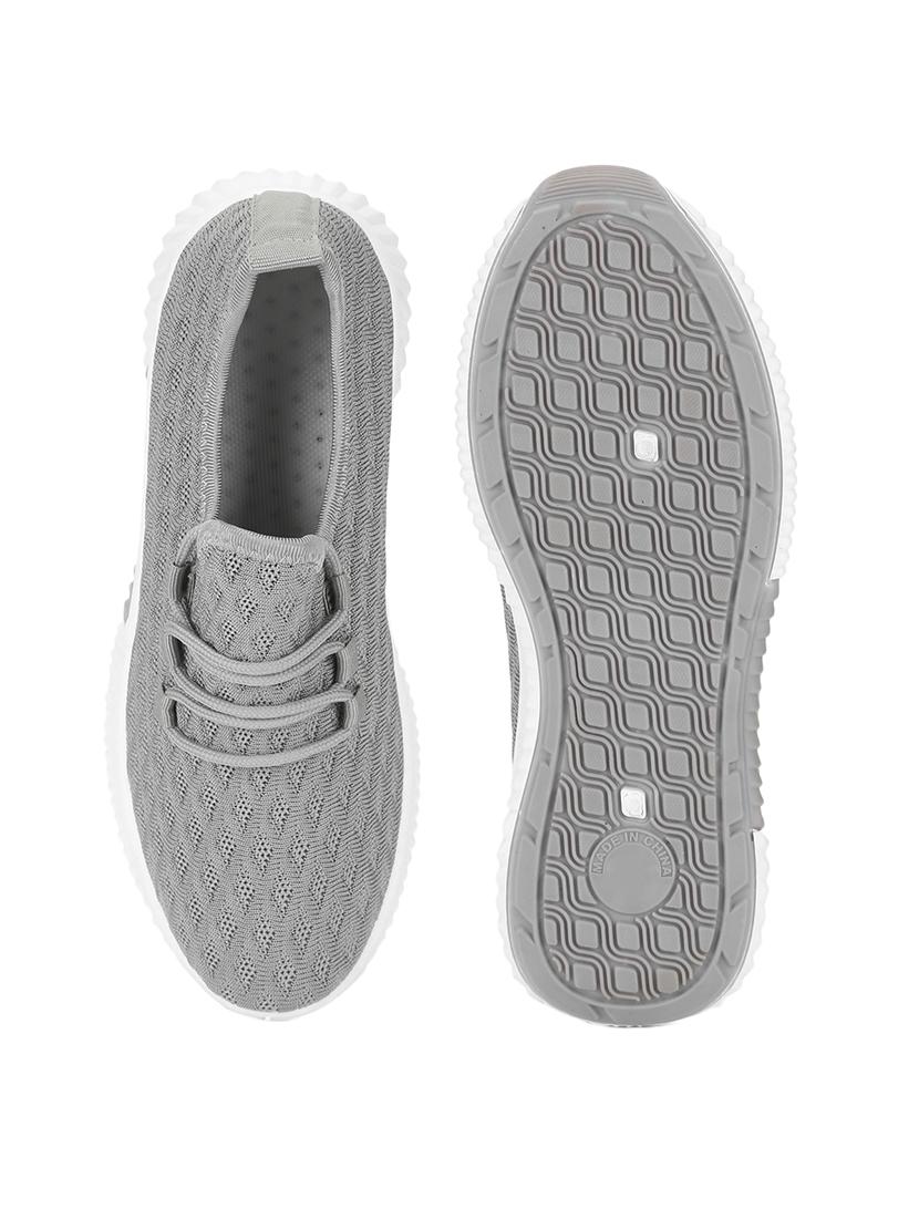 grey lace up sports shoe - 17806931 - Zoom Image - 4