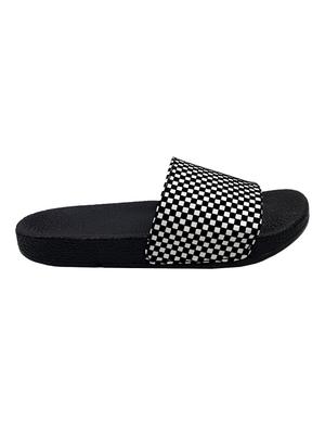 black slip on flip flop - 17807188 - Standard Image - 3