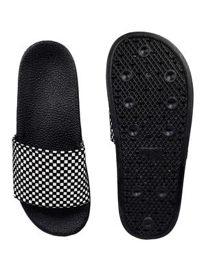 black slip on flip flop - 17807188 - Standard Image - 4