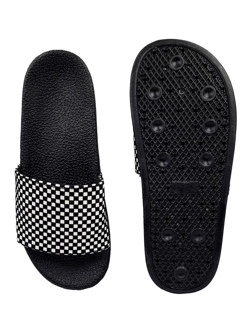 black slip on flip flop - 17807188 - Zoom Image - 4