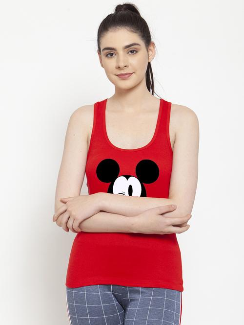 racer back graphic tank top - 17807305 - Standard Image - 1