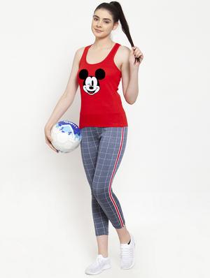 racer back graphic tank top - 17807305 - Standard Image - 4