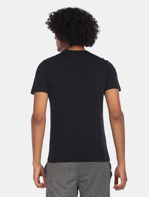 black front printed t-shirt - 17807910 - Standard Image - 3